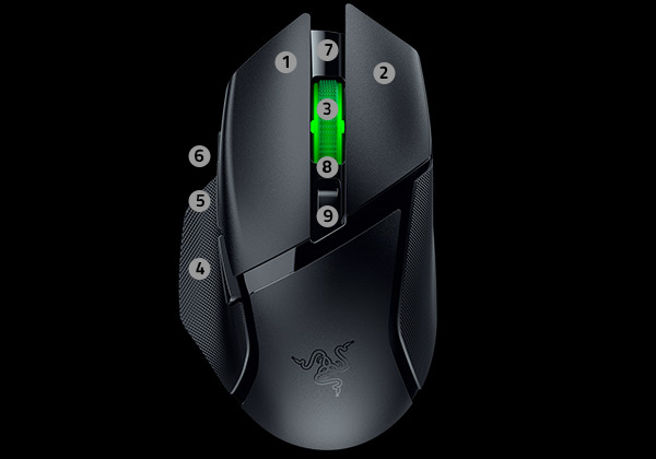 Razer Basilisk X Hyperspeed Wireless Optical Gaming Mouse - Newegg.com